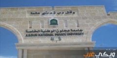 معلومات عن جامعة عجلون الوطنية