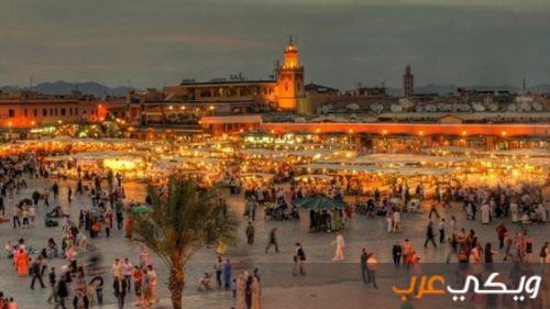 الأماكن السياحية في مدينة مراكش