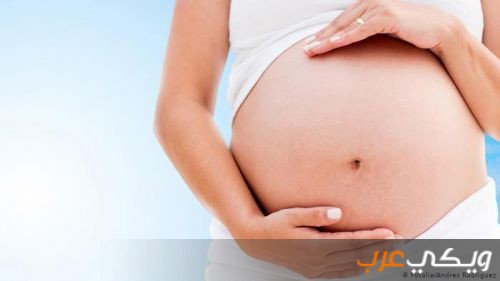 شكل بطن الحامل في ولد في الشهر الرابع