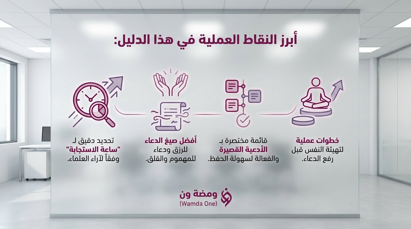 أبرز النقاط العملية في هذا الدليل: