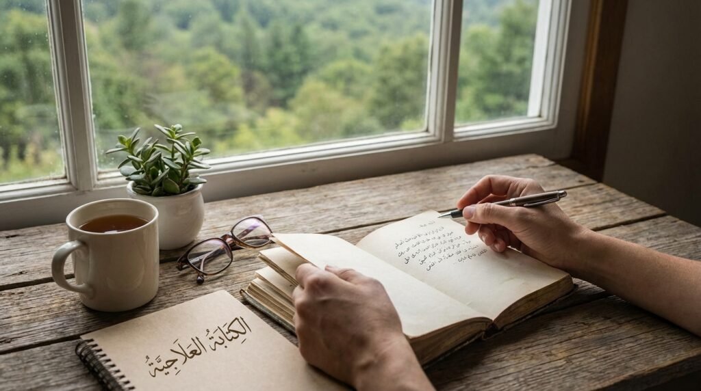الكتابة-العلاجية-تخفيف-التوتر