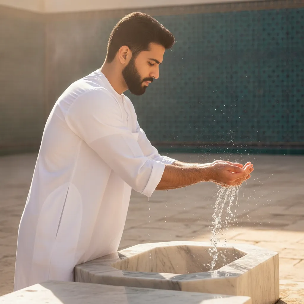 تعليم الوضوء الصحيح بالترتيب وما هي نواقضه تعليم الوضوء الصحيح بالترتيب خطوة بخطوة
