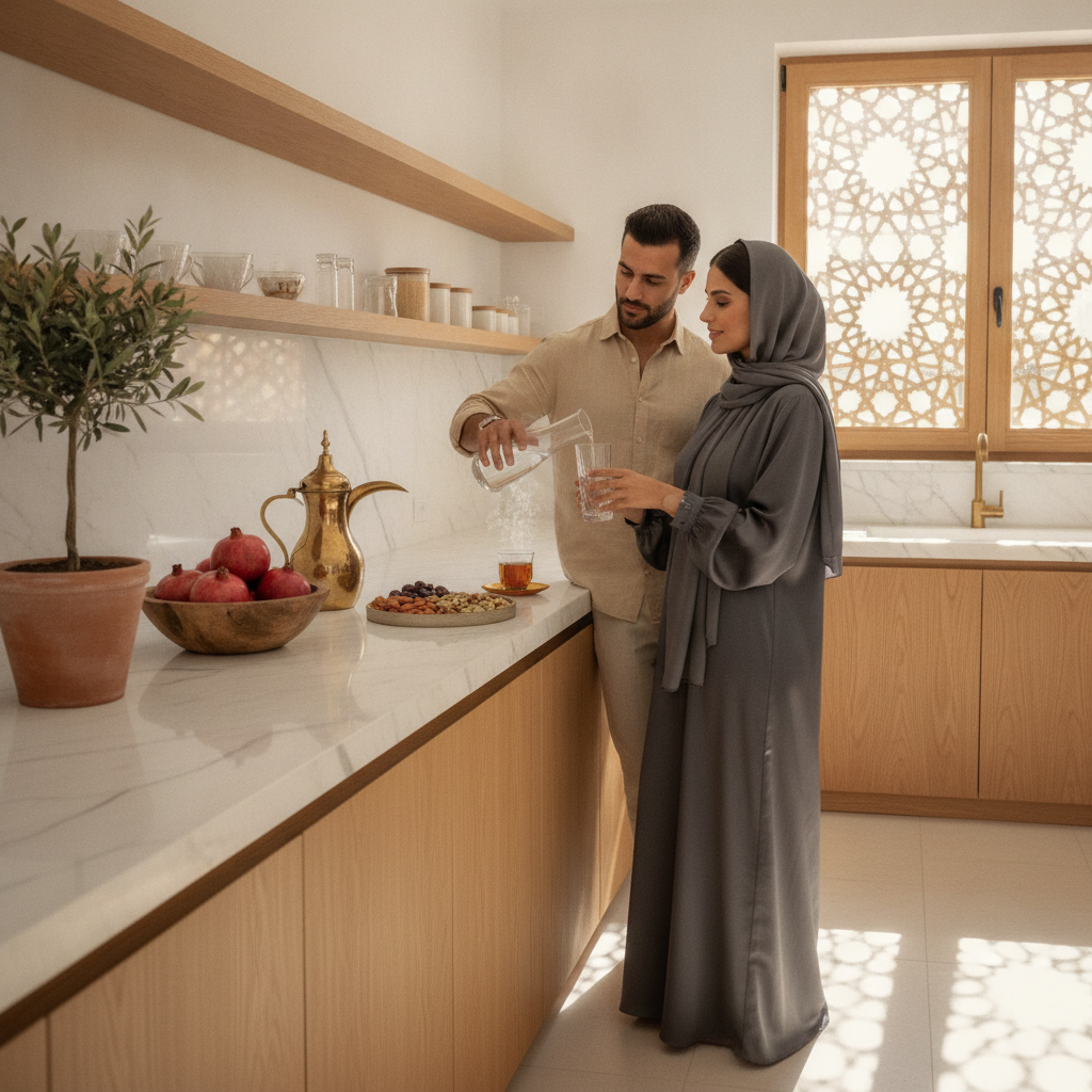 آداب التعامل بين الزوجين صورة تعبيرية عن آداب التعامل بين الزوجين والمودة