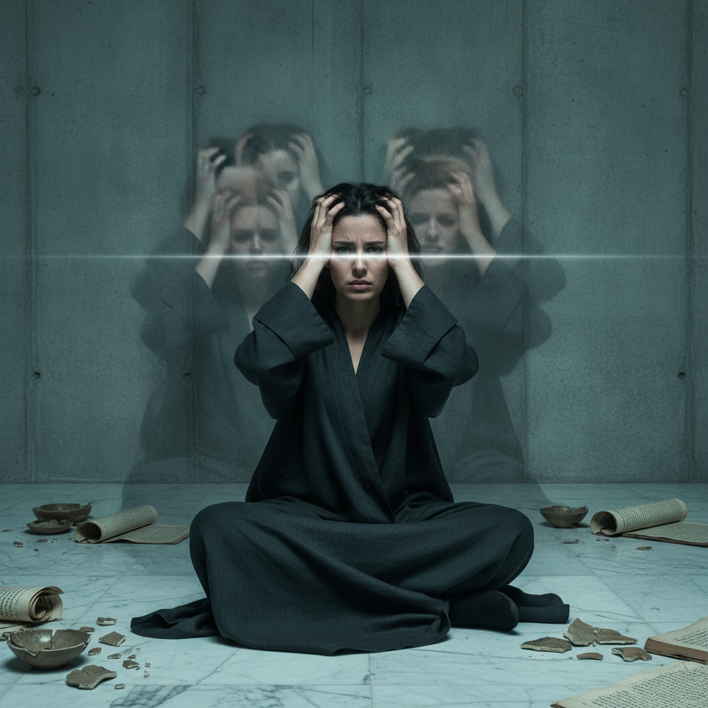 تعرف الى اضرار التخاطر صورة توضيحية تعبر عن ما هي اضرار التخاطر والأوهام النفسية