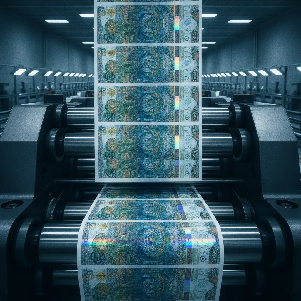 كيف تطبع الدول النقود؟ كيف تطبع الدول النقود داخل البنك المركزي