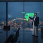رسم توضيحي يشرح الفرق بين الناتج المحلي والناتج القومي