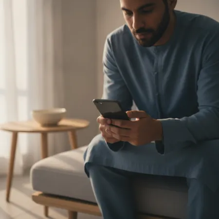 هاتف ذكي يحاول الاتصال بالشبكة لمعرفة لماذا ينقطع الواي فاي في الجوال